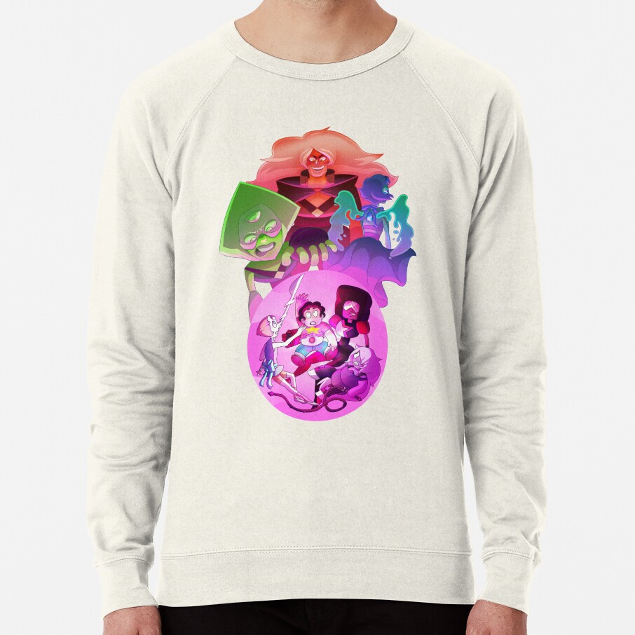 ssrcolightweight sweatshirtmensoatmeal heatherfrontsquare productx1000 bgf8f8f8 10 - Steven Universe Store